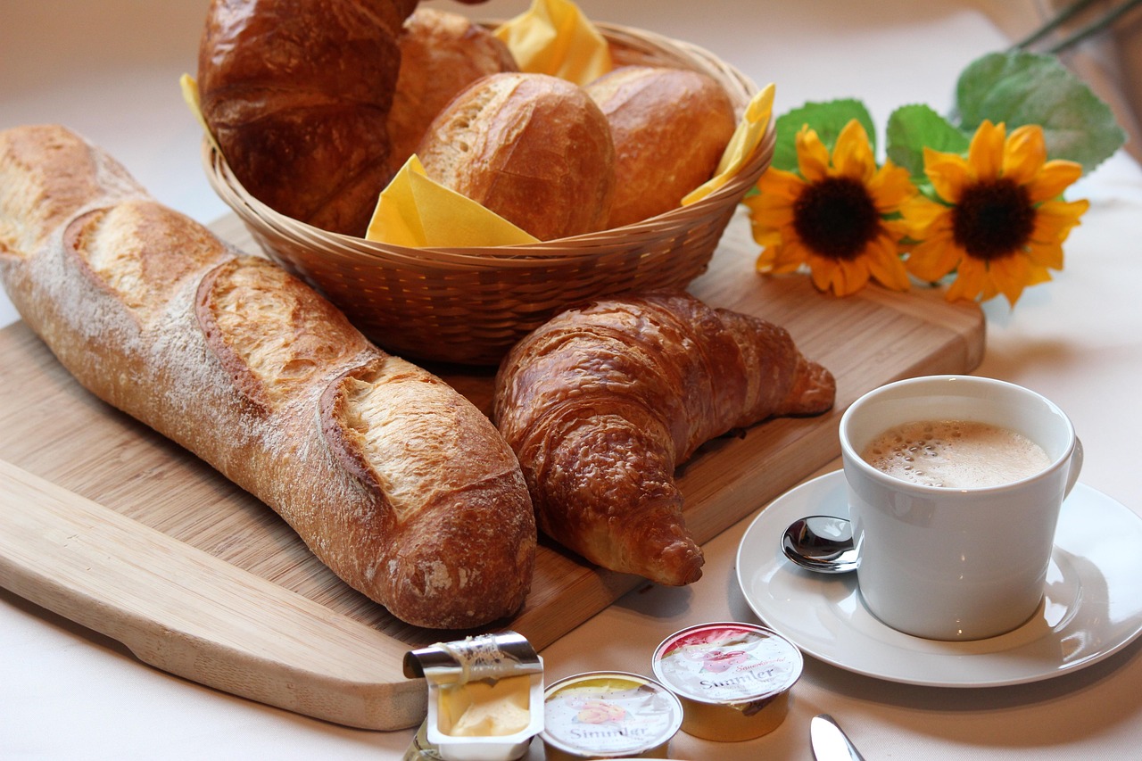 Desayuno continental dulce