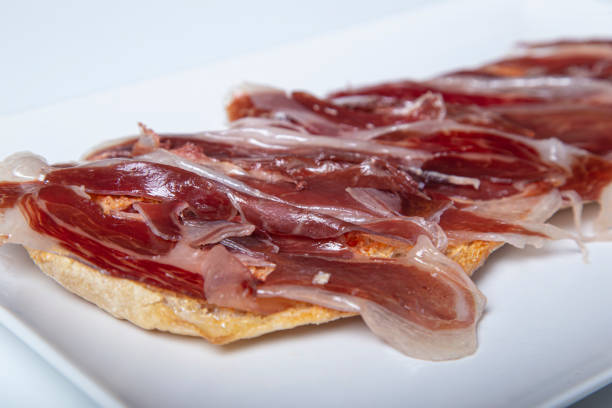 Desayuno premium con jamón